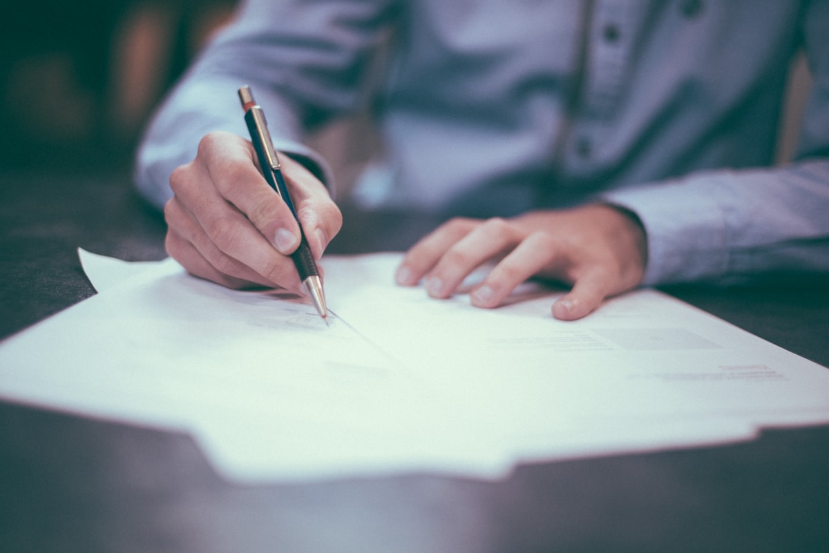 Solicitor reviewing personal injury claim documents in Scotland